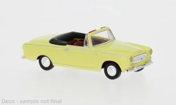 Brekina 29164 - H0 - Peugeot 403 Cabrio - hellgelb